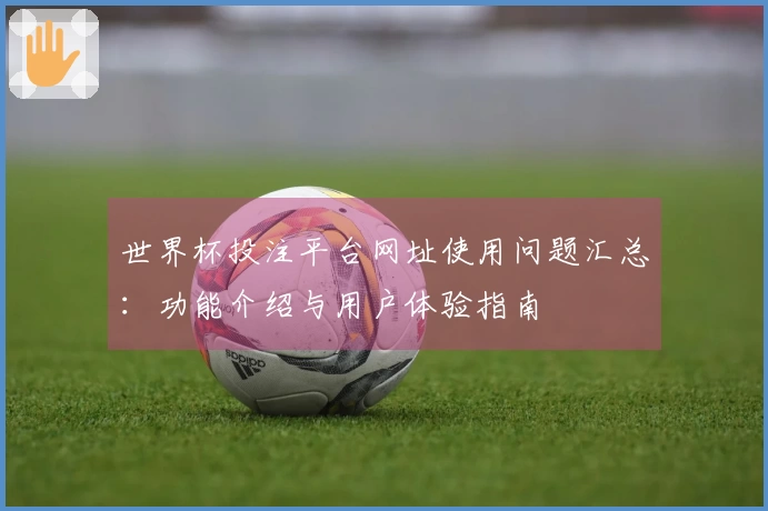 世界杯投注平台网址使用问题汇总：功能介绍与用户体验指南