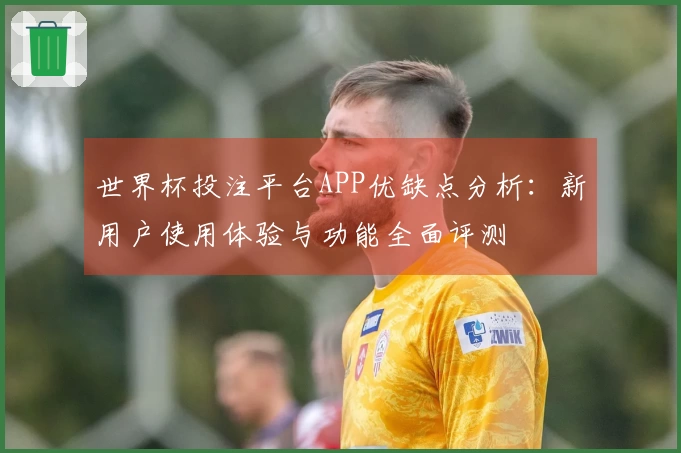 世界杯投注平台APP优缺点分析：新用户使用体验与功能全面评测